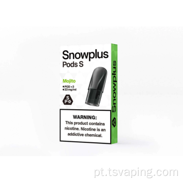 SnowPlus Pods Vaporizer Pods Kit de caneta de petróleo